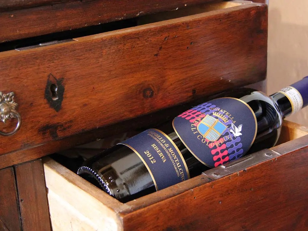 Brunello wines from Montalcino.